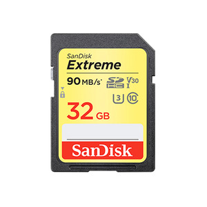 [Sandisk] Extreme SDHC/SDXC UHS-I (32, 64 GB)