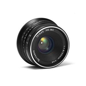 7Artisans 25mm f/1.8 Manual Focus Prime Fixed Lens Black [예약판매]